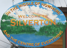 small silverton sign